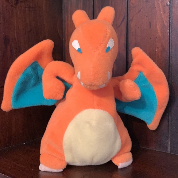 Vintage Charizard Pokemon 1998 Nintendo Creatures Gamefreak Game Freak Toy Doll - Picture 7 of 7